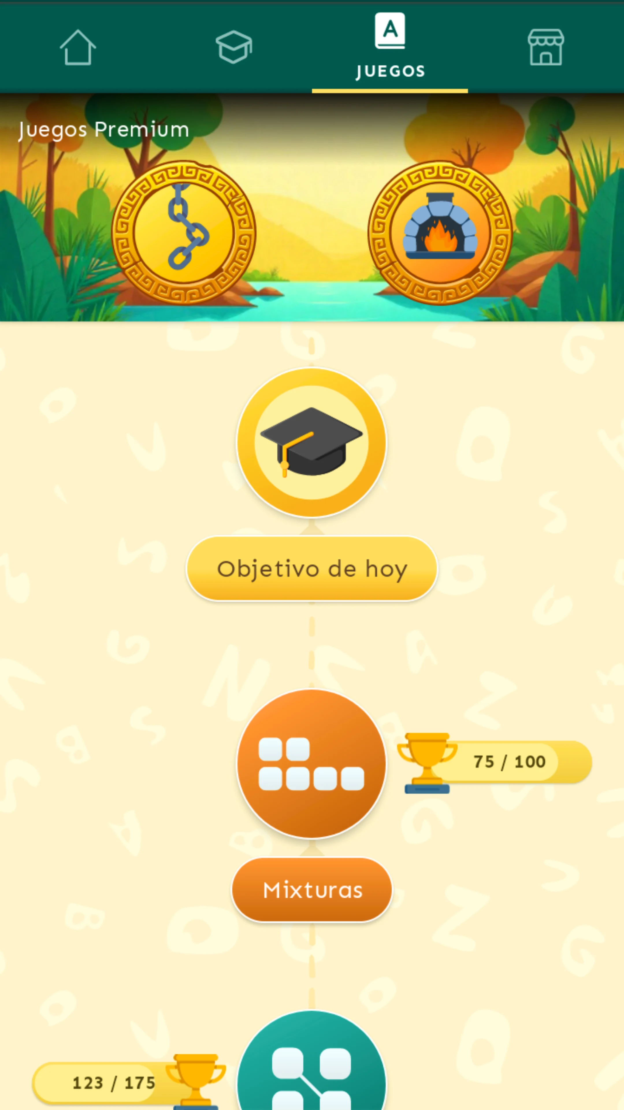 Verba - Advanced Spanish words screenshot